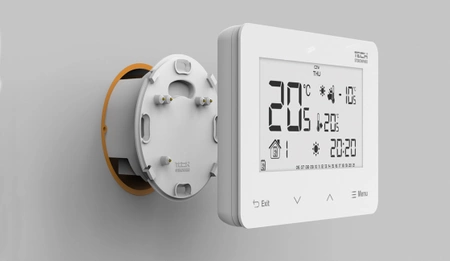 Przewodowy regulator pokojowy dwustanowy podtynkowy ST-293Z V3 biały