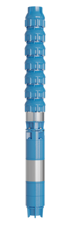 8 FX8 90-5 (26 kW, 400 V) pompa głębinowa z 6 silnikiem IBO ITALY