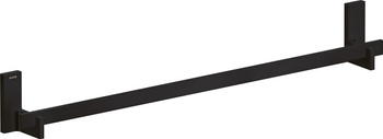 AX Universal Rectangular Wieszak na ręcznik kąpielowy 800 mm, Czarny Matowy