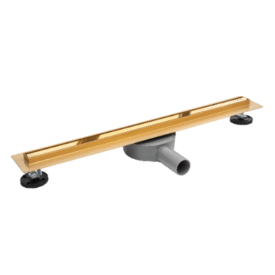 Slim&Low ProLine Mirror Gold Odpływ liniowy 80 cm złoty lustrzany