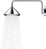 AX Showers/Front Głowica prysznicowa 240 2jet z ramieniem prysznicowym, Chrom