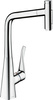 HG Metris Select M71 Jednouchwytowa bateria kuchenna 320, wyciągana wylewka, 2jet, sBox, Chrom