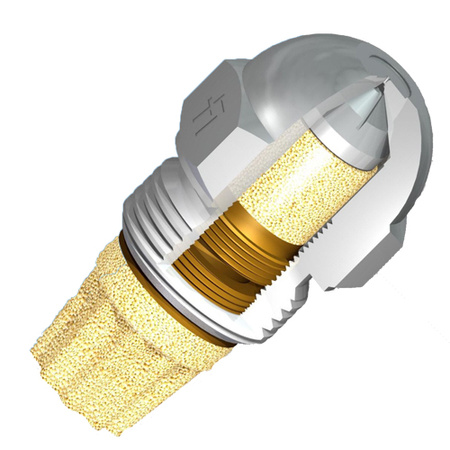 Dysza do palnika olejowego, 0,60 USgal/h, 60°, pełna