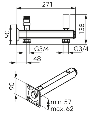Grupa bezpieczeństwa c.w.u. 6 bar