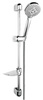TUTTI zestaw natryskowy przesuwny 3-funkcyjny, chrom