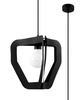 Lampa wisząca TRES czarna
