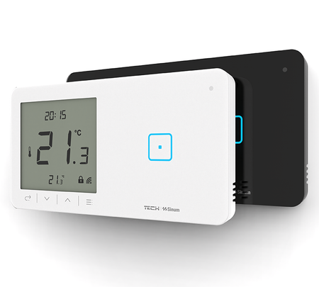 Jednopolowy bezprzewodowy dotykowy szklany włącznik z regulatorem temperatury WSR-01