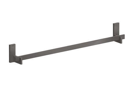AX Universal Rectangular Wieszak na ręcznik kąpielowy 800 mm, Czarny Chrom Szczotkowany
