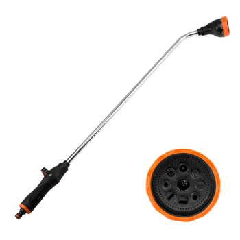 BLACK LINE Lanca 8-funkcyjna z zaworem  83cm