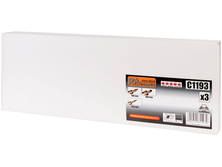 WKŁAD - SZCZYPCE INDUSTRY 3 ELEM. + TACKA C1101