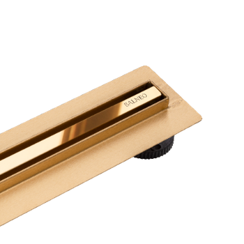 Slim&Low ProLine Mirror Gold Odpływ liniowy 80 cm złoty lustrzany