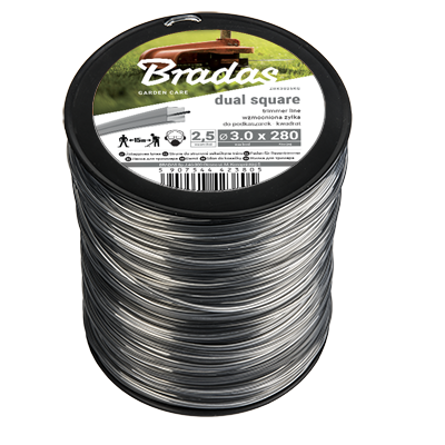 Żyłka RIPPER DUAL, kwadrat, szpula