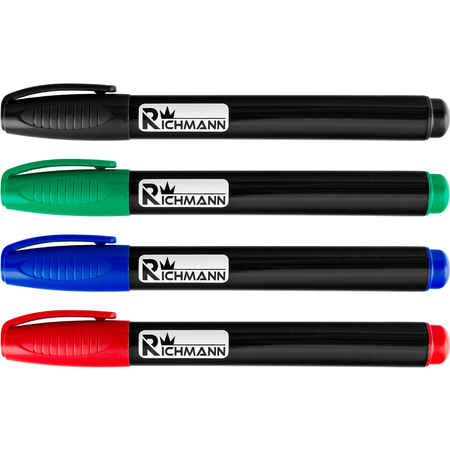 MARKERY BUDOWLANE GRUBE 4 KOLORY, 36 SZT/BOX