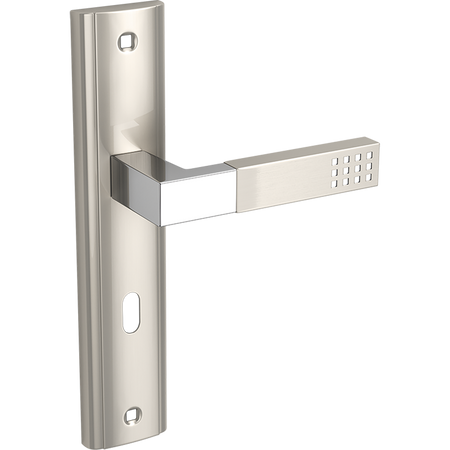 PRIMA klamka na szyldzie długim na klucz