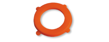 BLACK LINE Uszczelka 1/2" - ORANGE / 50szt.