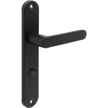 MALAGA klamka na szyldzie długim WC