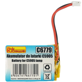 AKUMULATOR ZAPASOWY DO LATARKI C5905