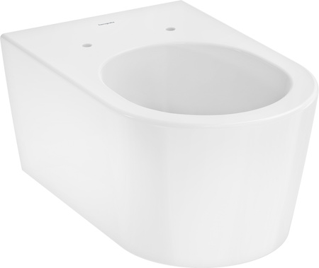 HG EluPura S Miska wisząca WC 540, bezkołnierzowa, AquaHelix Flush, SmartClean, Biały