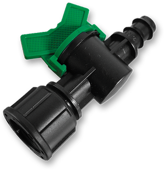 Zawór GW 3/4", wtyk na wąż 20mm