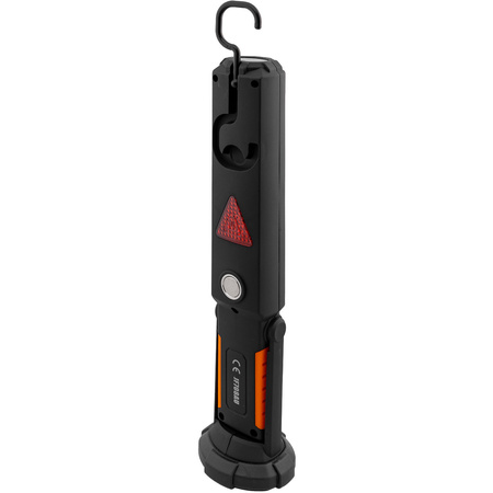 LAMPA AKU. DŁUGA 5W + 5 LED UCHYLNA MAGNETYCZNA PODSTAWA