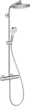 HG Crometta S Komplet prysznicowy 240 1jet EcoSmart z termostatem, Chrom