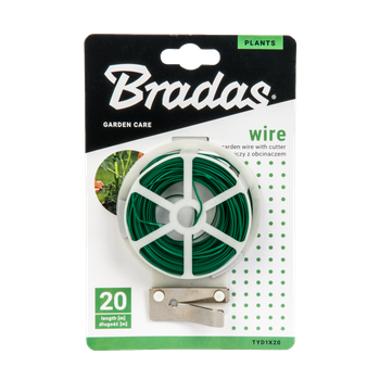 Drut ogrodniczy z obcinaczem - 20m