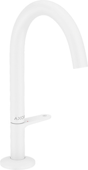 AX One Bateria umywalkowa Select 170 z kompletem odpływowym Push-Open, Biały Matowy