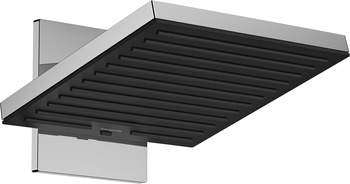 HG Pulsify E Głowica prysznicowa 260 2jet EcoSmart z przyłączem ściennym, Chrom