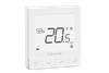 Salus bezprzewodowy, natynkowy regulator temperatury SQ610RF Quantum, akumulatorowy, biały