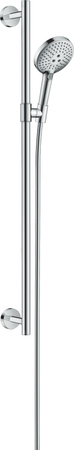HG Raindance Select S Zestaw prysznicowy 120 3jet EcoSmart z drążkiem 90 cm, Chrom