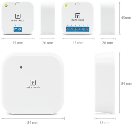 Salus natynkowy wzmacniacz sygnału sieci Zigbee RE600, 230 V