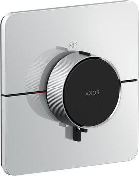 AX ShowerSelect ID Bateria termostatyczna HighFlow, softsquare, podtynkowa, Chrom