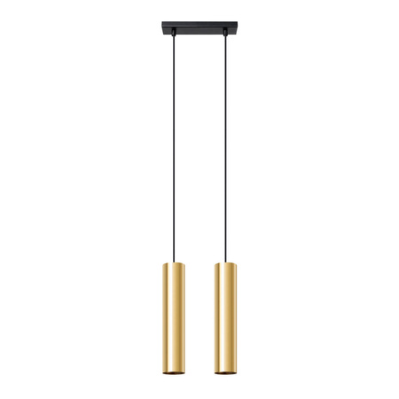 Lampa Wisząca LAGOS 2 złoty połysk