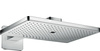 AX ShowerSolutions Głowica prysznicowa 460/300 3 jet z ramieniem prysznicowym, rozeta softsquare, Chrom