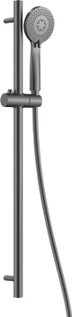 Zestaw prysznicowy 3-funkcyjny z drążkiem titanium NQA D51K