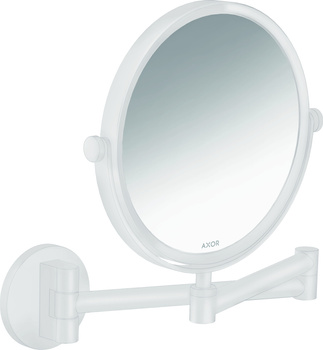 AX Universal Circular Lusterko kosmetyczne, Biały Matowy