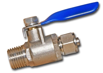 Zawór przyłącza wody 1/4 cala GZ na wężyk 1/4 cala USTM BV1414