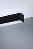 Plafon PINNE 90 czarny 3000K