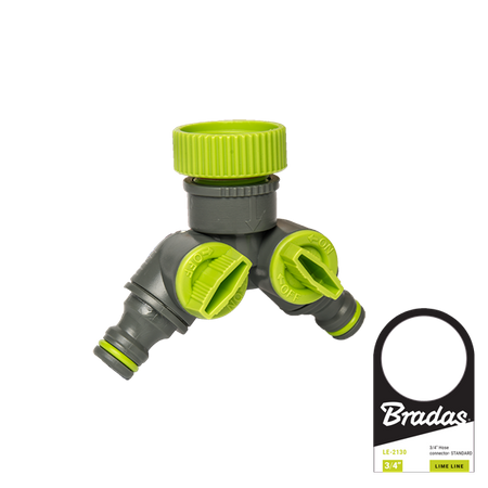 LIME LINE Trójnik z zaworami GW 1" / 3/4"