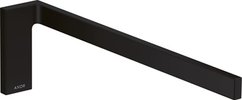 AX Universal Rectangular Wieszak na ręcznik, 1-ramienny, Czarny Matowy