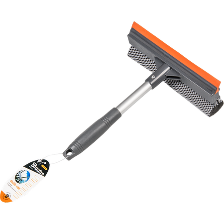 Ściągaczka do mycia szyb 8", krótki aluminiowy trzonek 24cm