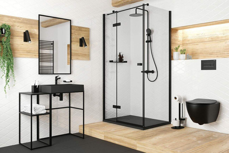 Półka kamienna do konsoli lub słupka - system modułowy nero CBL N30B