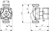 MEPHISTO mydelniczka szklana, chrom