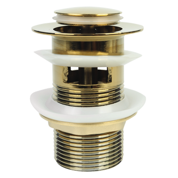 Korek spustowy klik-klak z przelewem