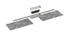 HG RainDrain Minimalistic Element zewnętrzny odpływu liniowego 1200, montaż przyścienny