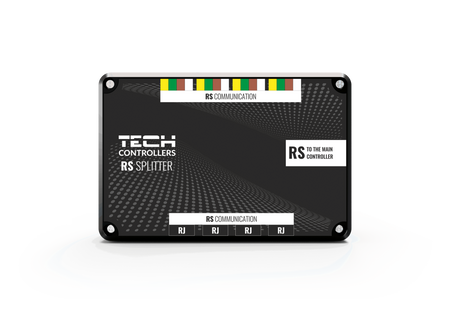 Sterowniki do Instalacji - Rozdzielacz RS-8 czarny