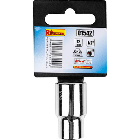 NASADKA  12-KĄTNA 29 MM C.V. 1/2' ZAWIESZKA