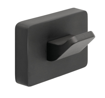 GRETA wieszak pojedynczy, gun metal