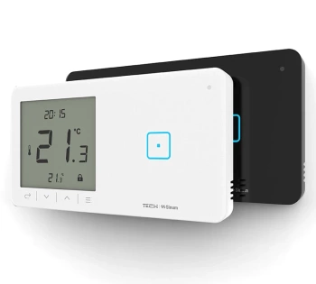 Jednopolowy przewodowy dotykowy szklany włącznik z regulatorem temperatury WSR-01m