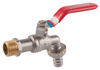 Zawór kulowy czerpalny z metalową złączką, 1-2", F-Comfort